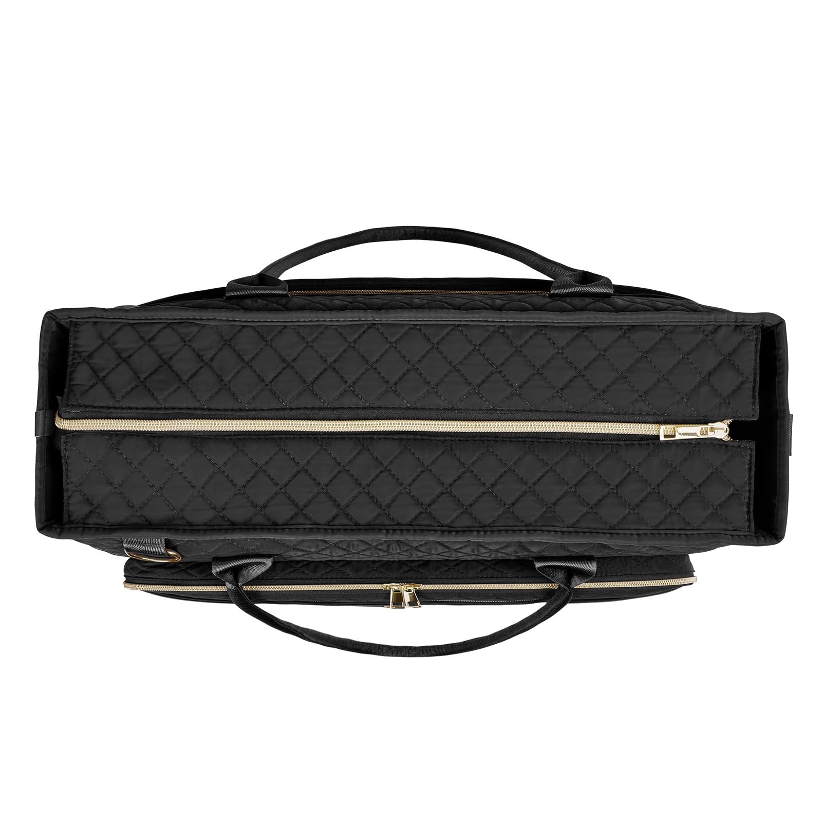 FIORETTO Teacher Tote Bag for Women with Laptop Compartment, Large Cup Holder, Zip Closure, Ideal for Work, Bible, Nurse - Image 3