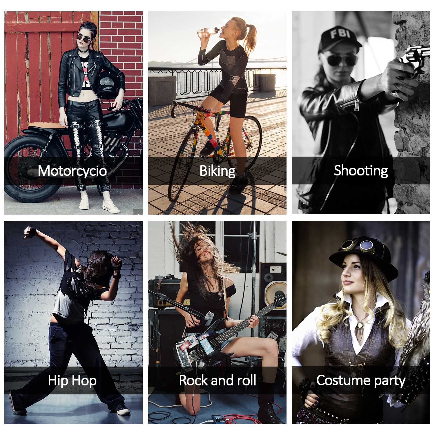 FIORETTO Womens Fingerless Leather Gloves for Driving Motorcycle Unlined Half Finger Gloves 200420 - Image 5